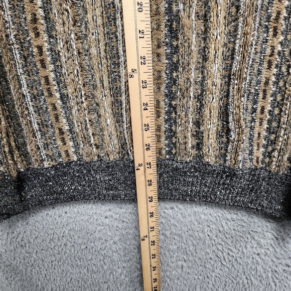 Architect Sweater Mens XL (Fits as Large) 3D Knit Coogi Style 90s Acrylic Wool - Picture 12 of 12